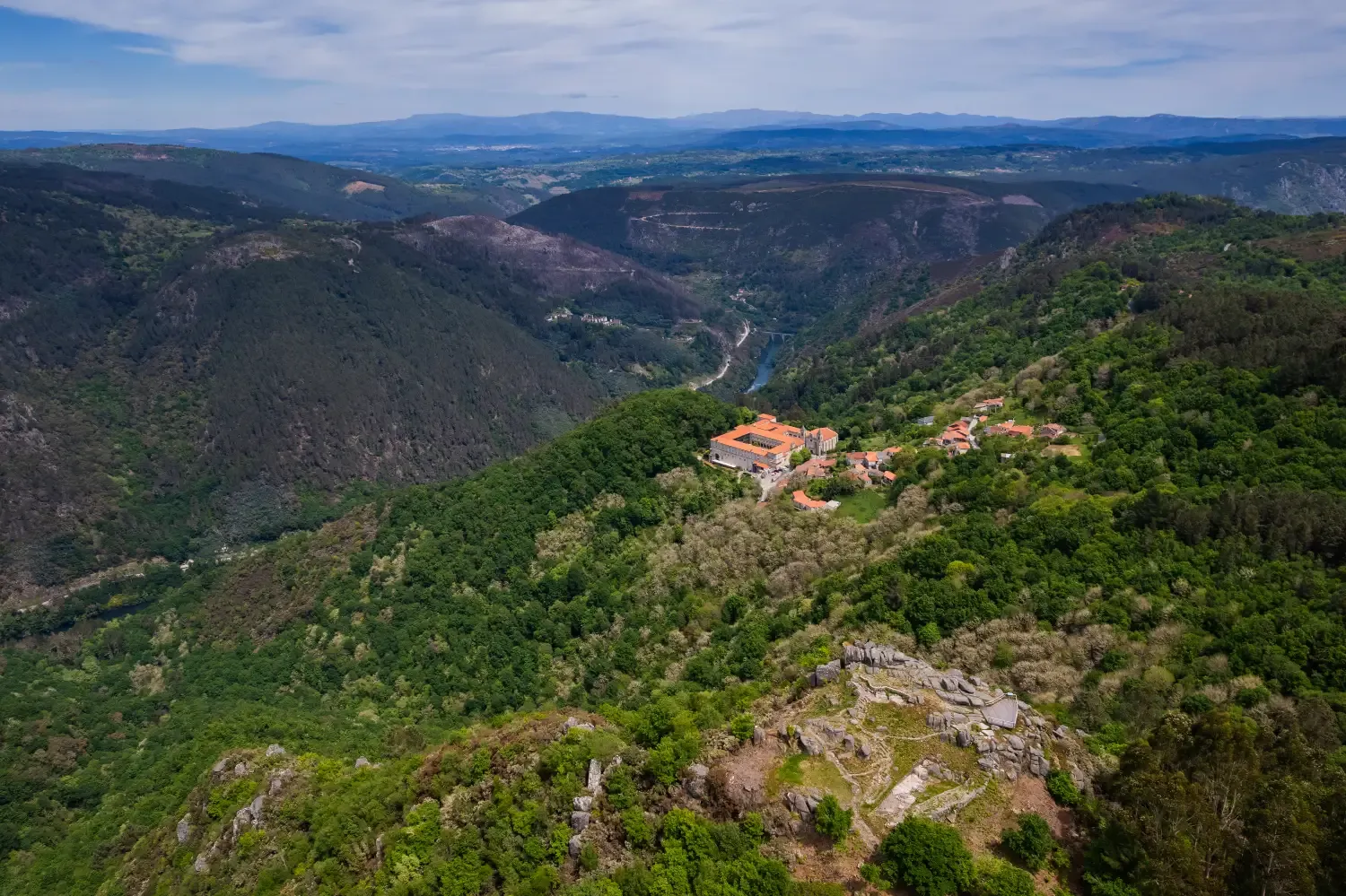 La huella eremítica y monástica